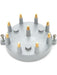 Jesel Belt Drive Distributor Cap Grey CAP-42170 Jesel - Micks Gone Bush