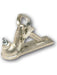 ARK Coupling Quick Release 2,000Kg w/ Adjustable Screw 2 Hole Brown Paint CAS22 ARK - Micks Gone Bush