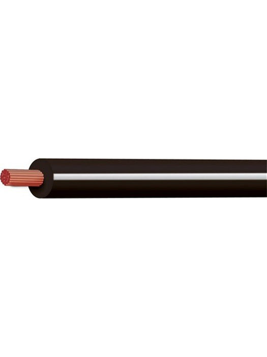 Tycab Single Cable Core Tracer 3mm 10A 30M Black White CB003A1-030BKWE Tycab - Micks Gone Bush