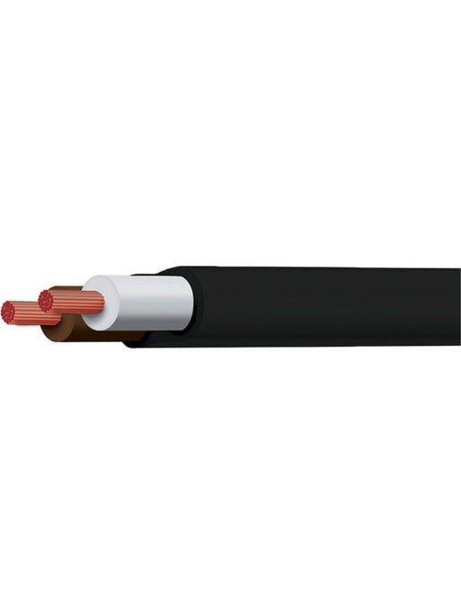 Tycab Cable TWin Core 3mm 10A 100M Brown White CB003A2-100BNWE Battery Cables & Connectors Tycab - Micks Gone Bush