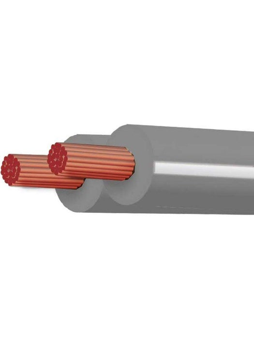 Tycab Cable TWin Core 3mm 100M Grey White CB003E2-100GYWE Tycab - Micks Gone Bush