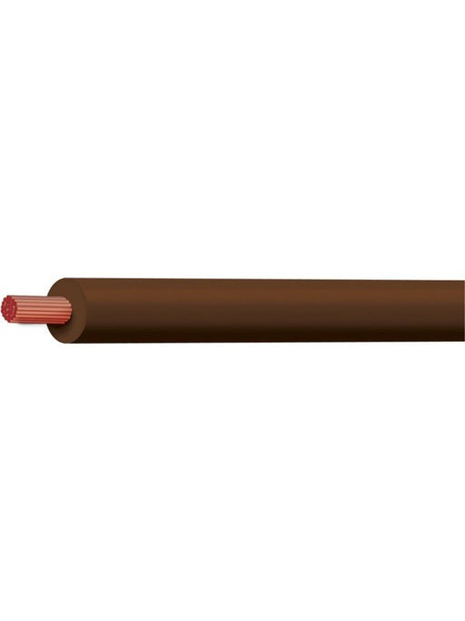 Tycab Single Cable Core 4mm 15A 100M 5814-100BN Brown CB004A1-100BN Tycab - Micks Gone Bush