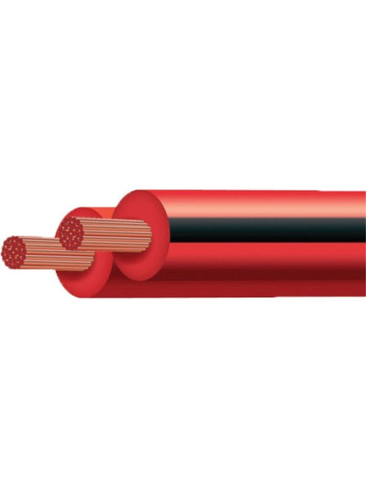 Tycab Cable TWin Core 4mm 15A 100M 5824-100F8 Red Black CB004E2-100RDBK Tycab - Micks Gone Bush