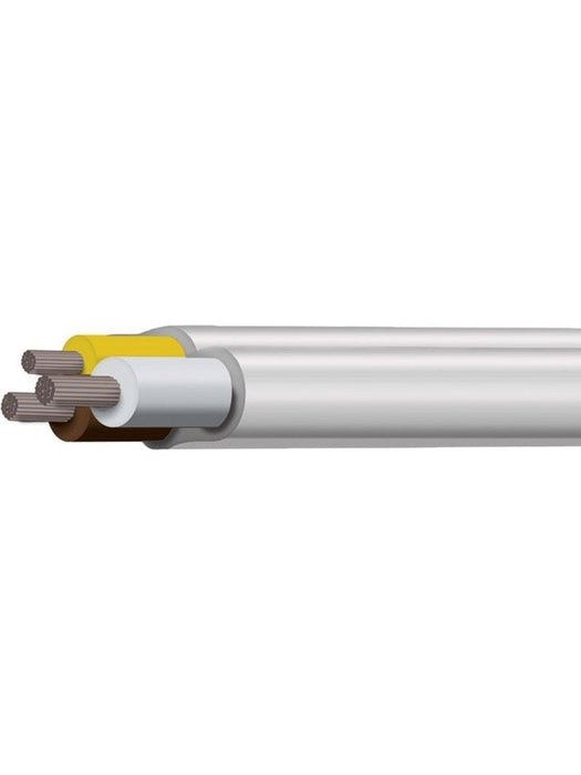 Tycab Marine Cable 3 Core 4mm 30M White Yellow CB004M3-030 Tycab - Micks Gone Bush