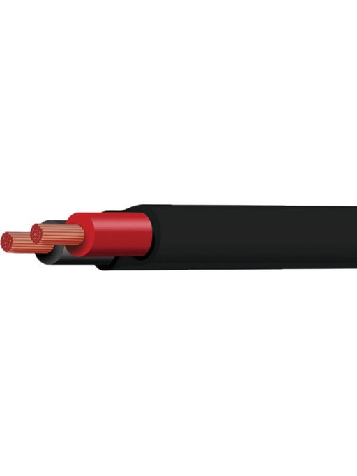 Tycab Cable TWin Core 5mm 25A 30M 5825-30TW Red Black CB005A2-030BKRD Tycab - Micks Gone Bush