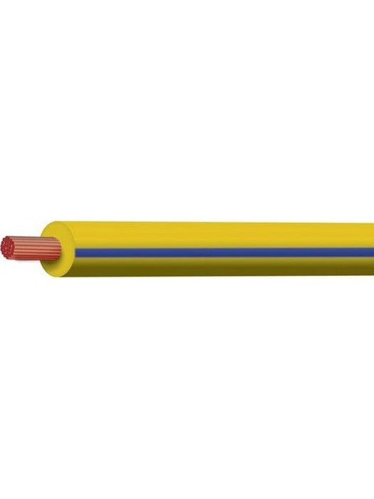 Tycab Single Cable Core Tracer 25mm 5A 30M Yellow Blue CB025A1-030YWBE Tycab - Micks Gone Bush