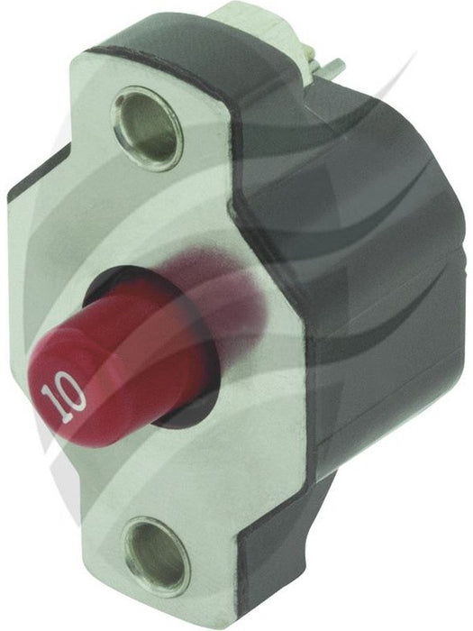 Jaylec Circuit Breaker 10Amp Type III Panel Mount Manual Reset CB1010 Circuit Breakers Jaylec - Micks Gone Bush