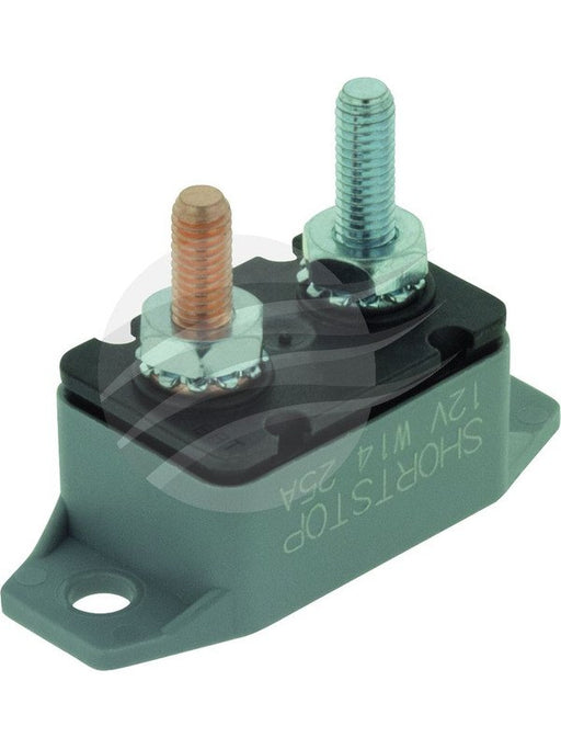 Bussmann Circuit Breaker 121 Series 25A Type I Short Stop Plastic Body CB2125 BUSSMANN - Micks Gone Bush