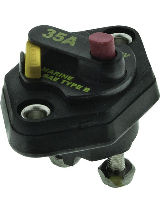 Bussmann Circuit Breaker 255 Series 35A Manual Reset Panel Mount CB5535 BUSSMANN - Micks Gone Bush