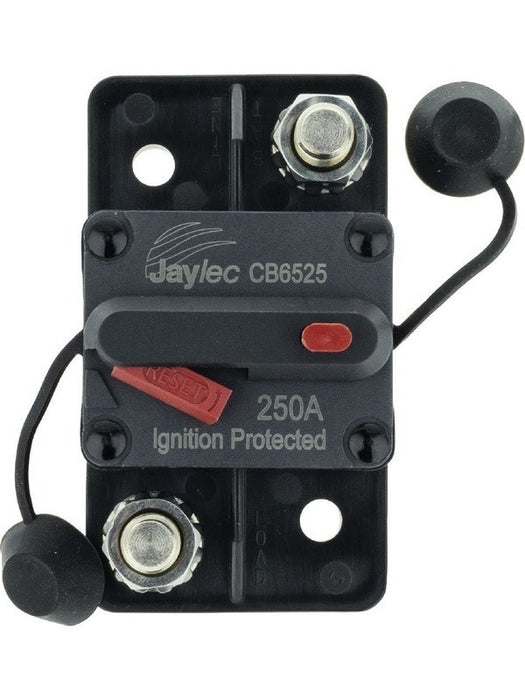Jaylec Circuit Breaker 250Amp Type lll Manual Reset Pack of 10 CB6525-10 Circuit Breakers Jaylec - Micks Gone Bush