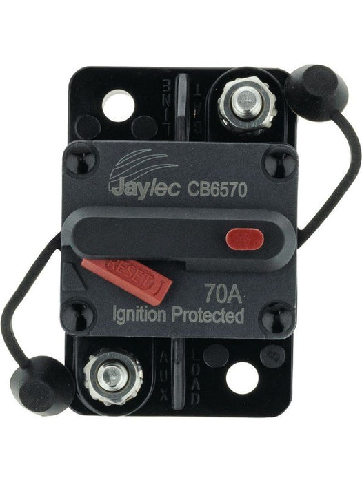 Jaylec Circuit Breaker 70Amp Manual Reset Type III Pack of 20 CB6570-20 Circuit Breakers Jaylec - Micks Gone Bush
