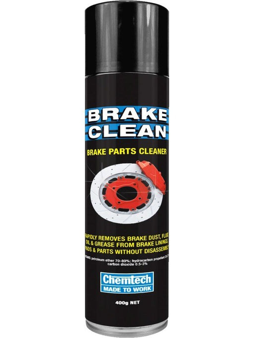 Chemtech Brake Clean Brake Parts Cleaner 400g CBC-400G CHEMTECH - Micks Gone Bush