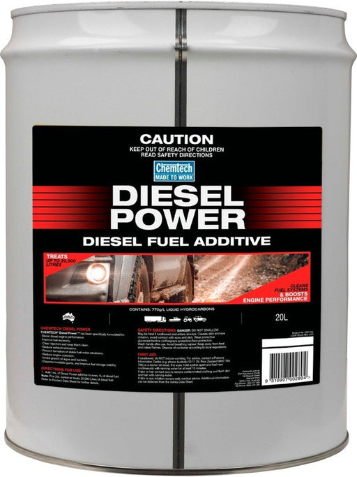 Chemtech Diesel Power Fuel Additive 20L CDP-20L CHEMTECH - Micks Gone Bush