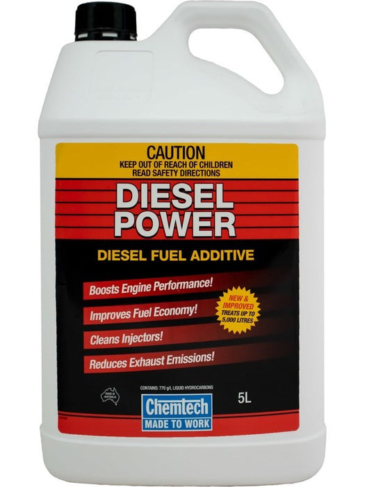 Chemtech Diesel Power Fuel Additive 5L CDP-5L CHEMTECH - Micks Gone Bush