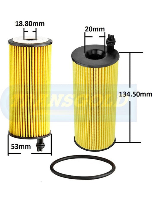 Transgold Oil Filter Cartridge CF2808 TRANSGOLD - Micks Gone Bush