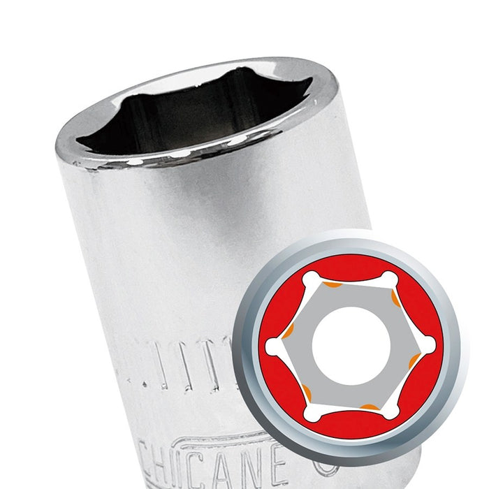 Chicane Tools 3/8 inch Drive 6mm 12-Point Socket CH1025 Chicane Tools - Micks Gone Bush