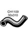 Mackay Top Hose Ford Cortina TE TF 4 Cyl Akm5212 CH1109 Radiator and Heater Hoses Mackay - Micks Gone Bush