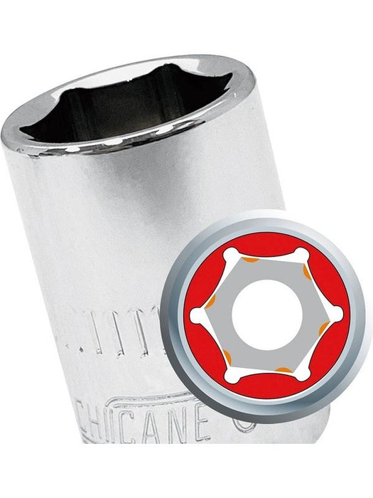 Chicane Tools 1/2 inch Drive 1 inch SAE 6-Point Deep Socket CH1206 Chicane Tools - Micks Gone Bush
