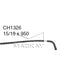 Mackay Heater Hose-Heater To Water Pump Holden Vb Vc VH Vk 2.8L 3.3L CH1326 Radiator and Heater Hoses Mackay - Micks Gone Bush