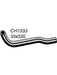 Mackay Radiator Lower Hose CH1333 Mackay - Micks Gone Bush