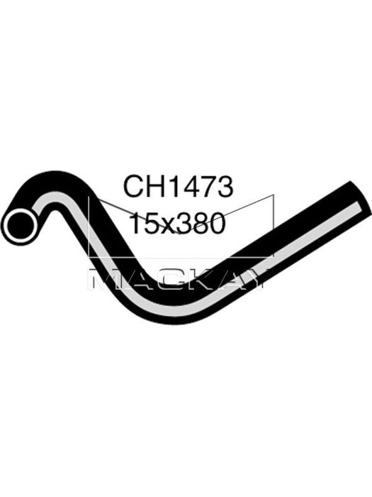Mackay Hose Water Valve To Heater Inlet Holden Camira Jb Jd 1.6L Je 2.0L CH1473 Mackay - Micks Gone Bush