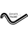 Mackay Hose Water Valve To Heater Inlet Holden Camira Jb Jd 1.6L Je 2.0L CH1473 Mackay - Micks Gone Bush