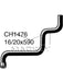 Mackay Hose - Water Pump To Water Valve Holden Camira Jb Jd 1.6 1.8 L Je CH1476 Mackay - Micks Gone Bush
