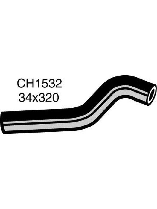 Mackay Radiator Lower Hose Ford Laser Kc Ke 1.3L I4 CH1532 Radiator and Heater Hoses Mackay - Micks Gone Bush