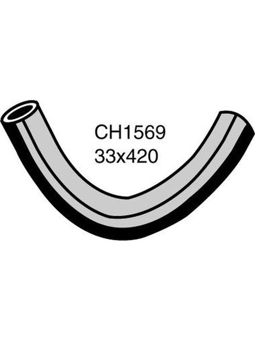 Mackay Radiator Lower Hose Mitsubishi Pajero NG 2.6L I4 CH1569 Radiator and Heater Hoses Mackay - Micks Gone Bush