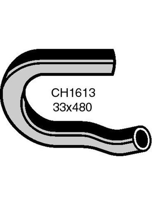 Mackay Top Hose-Rad To Thermostat Housing Holden Camira Je 2.0L 92033647 CH1613 Water Neck & Thermostat Housings Mackay - Micks Gone Bush