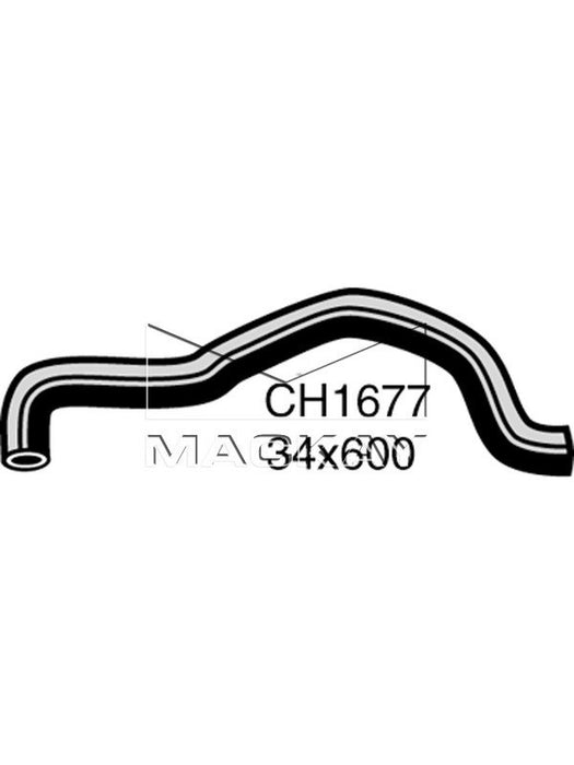 Mackay Radiator Upper Hose Ford Corsair Ua 2.0L I4 CH1677 Mackay - Micks Gone Bush