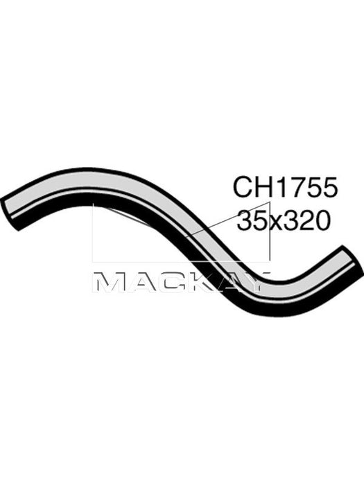 Mackay Top Hose Ford Capri II Convertible 1.6L Sohc E9Jy8260A CH1755 Mackay - Micks Gone Bush