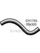 Mackay Top Hose Ford Capri II Convertible 1.6L Sohc E9Jy8260A CH1755 Mackay - Micks Gone Bush
