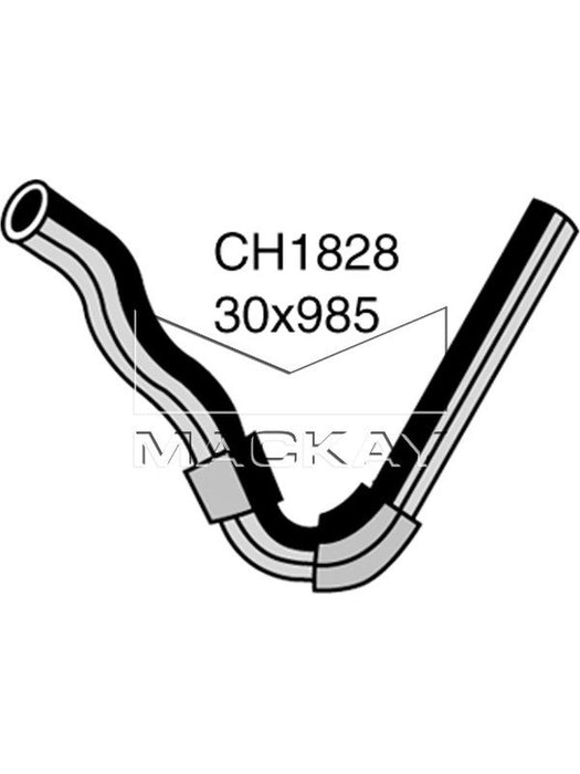 Mackay Bot Hose Daihatsu Applause Man. Trans. 1657287106 CH1828 Radiator and Heater Hoses Mackay - Micks Gone Bush