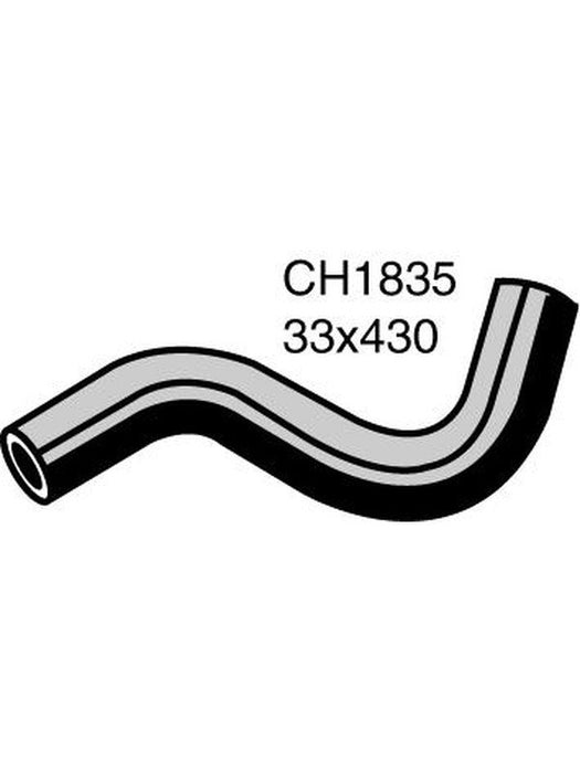 Mackay Radiator Upper Hose CH1835 Radiator and Heater Hoses Mackay - Micks Gone Bush