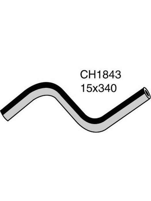 Mackay Heater Hose - Heater To Engine Laser Ka, Kb Meteor Ga,Gb 1.3 CH1843 Mackay - Micks Gone Bush