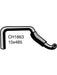 Mackay Heater Hose Ford Mazda Telstar At 626 2.2L Gk0461211C CH1863 Mackay - Micks Gone Bush