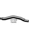 Mackay Heater Hose Ford Mazda Telstar Ax Ay 2.5L V6 626 2.5L V6 CH1949 Mackay - Micks Gone Bush