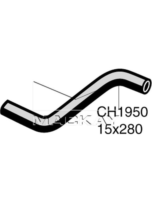Mackay Heater Hose Ford Festiva Kkyo161211B CH1950 Mackay - Micks Gone Bush