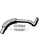 Mackay Heater Hose with Turbo Ford Capri II Convertible 1.6L Dohc CH1962 Radiator and Heater Hoses Mackay - Micks Gone Bush