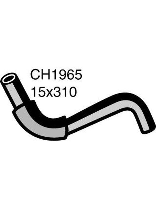 Mackay Heater Hose No1 Less End Fitting Ford Mazda Laser Kf - Kh 1.8L CH1965 Mackay - Micks Gone Bush