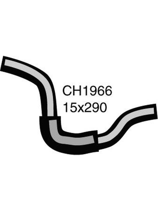 Mackay Heater Hose No2 Less End Fitting Ford Mazda Laser Kf-Kh 323 CH1966 Mackay - Micks Gone Bush