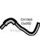 Mackay Heater Hose Less End Fitting Ford Telstar Ar & As 2.0L Less Turbo CH1969 Mackay - Micks Gone Bush