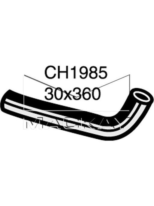 Mackay Top Hose Mitsubishi Pajero NG 2.5L Turbo Diesel Mb538978 CH1985 Mackay - Micks Gone Bush