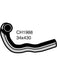 Mackay Radiator Lower Hose Mitsubishi Pajero NH 2.5L I4 I/C Turbo Diesel CH1988 Radiator and Heater Hoses Mackay - Micks Gone Bush