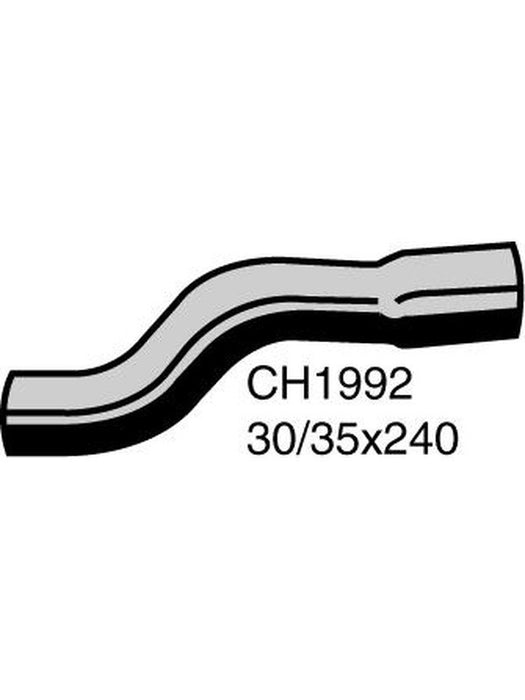 Mackay Radiator Lower Hose Holden Rodeo TF 2.8L I4 Turbo Diesel CH1992 Radiator and Heater Hoses Mackay - Micks Gone Bush