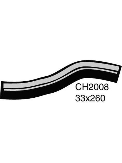 Mackay Radiator Upper Hose CH2008 Radiator and Heater Hoses Mackay - Micks Gone Bush