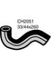 Mackay Top Hose Daewoo 1.5I 1.5L 1994-1995 96143403 CH2051 Mackay - Micks Gone Bush