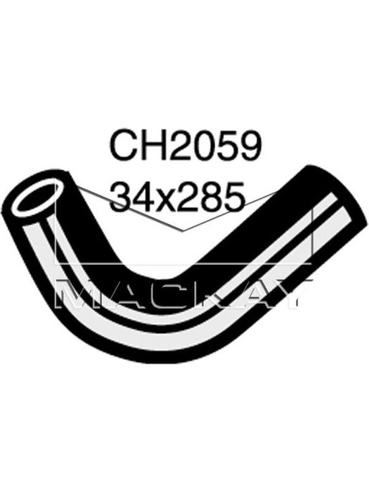 Mackay Radiator Lower Hose CH2059 Radiator and Heater Hoses Mackay - Micks Gone Bush