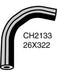Mackay Radiator Lower Hose Suzuki Vitara Se416 1.6L I4 CH2133 Mackay - Micks Gone Bush